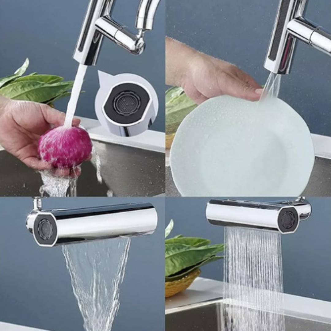 Grifo Acrobático 4 Modos con Tapa Cromad